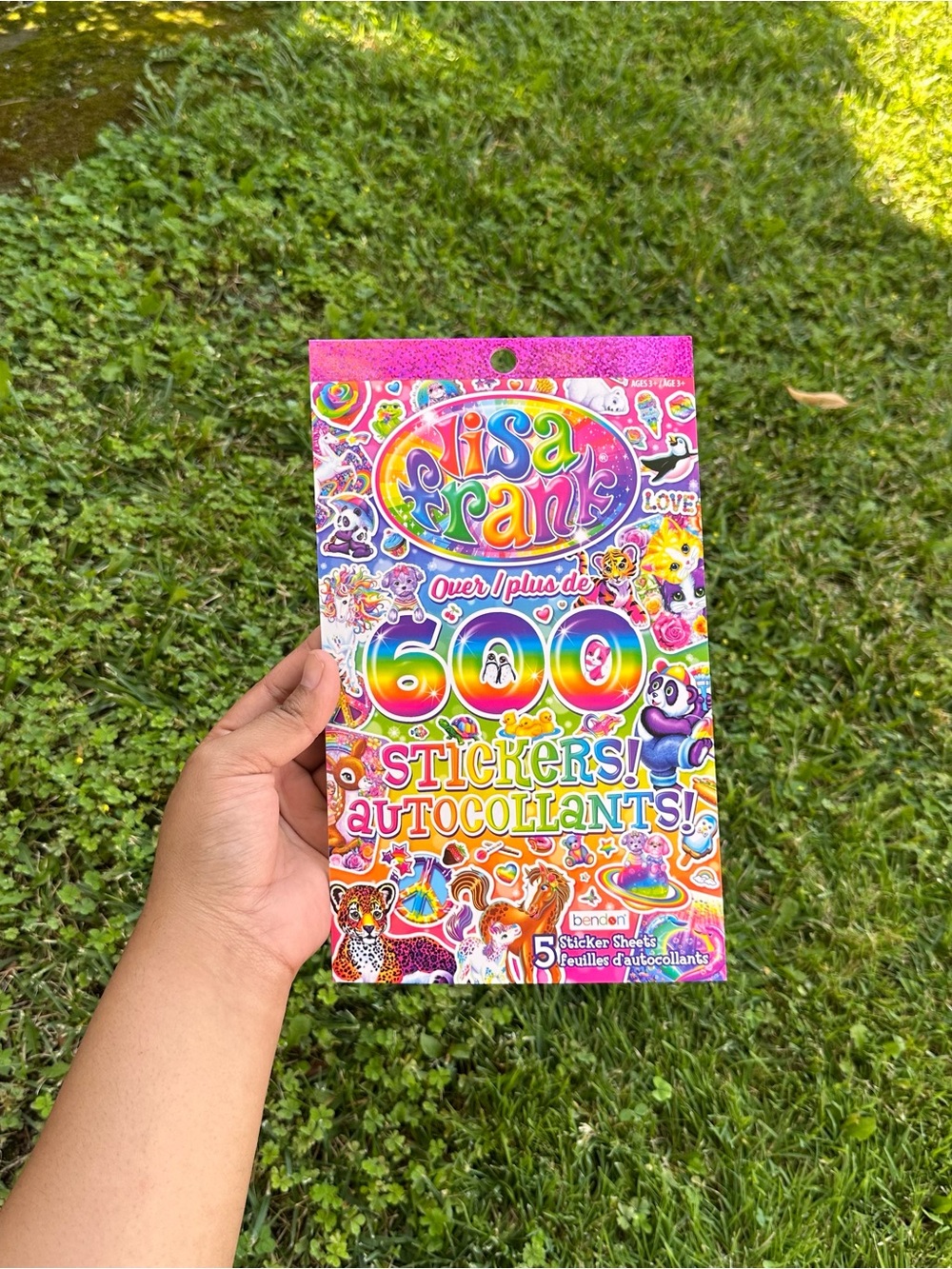 Lisa Frank 600+ autocollants Rainbow Sticker Pack - Picture 9 of 9